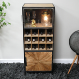 Glass Door Wine Cabinet