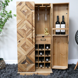 2 Door Wine Cabinet