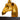 Giraffe Floor Lamp With Black Shade