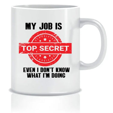 Top Secret Work Mug