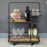 Industrial Wine Trolley