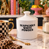 Suspicious White Powder Sugar Bowl