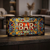 Stained Glass LED Light Long Bar