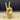 Peace Hand Gold