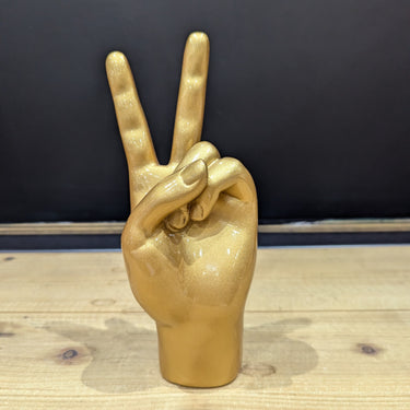 Peace Hand Gold