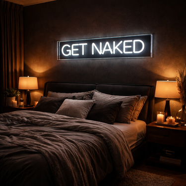Get Naked Neon Led Acrylic Lightbox