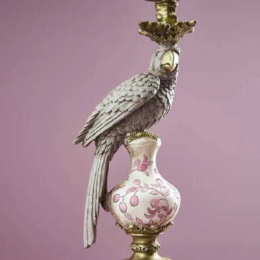 Parrot Candle Holder
