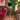 Gold Flamingo Floor Lamp with Green Velvet Shade