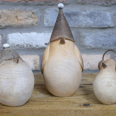 Set Of 3 Winter Birds