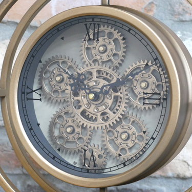Clock With Cogs