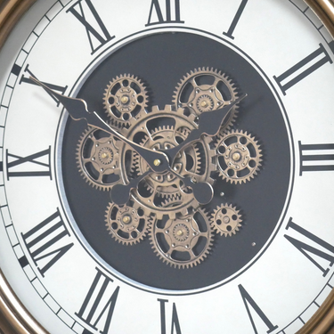Clock With Cogs