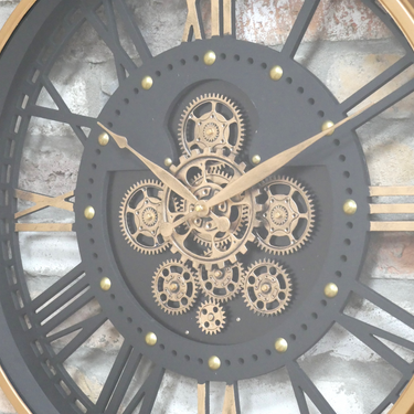 Clock With Cogs