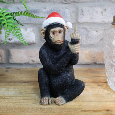 Naughty Christmas Monkey Medium
