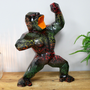 Green Multi Colour Gorilla