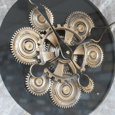 Clock With Cogs