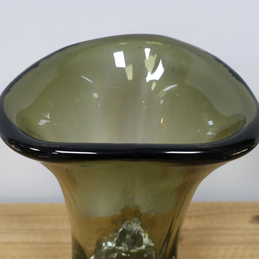 Green Glass Vase