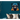 Monkey With Blue Hair Wall Art - Mini