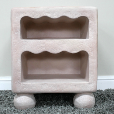 Light Pink Bedside Cabinet
