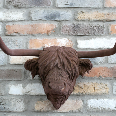 Velvet Brown Highland Cow