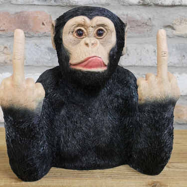Up Yours Monkey Headphone Holder