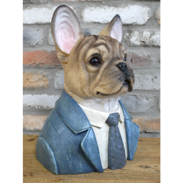 Large French Bulldog Bust