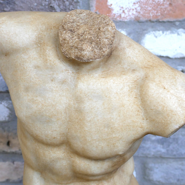 Hand Carved Marble Torso