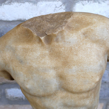 Hand Carved Marble Torso