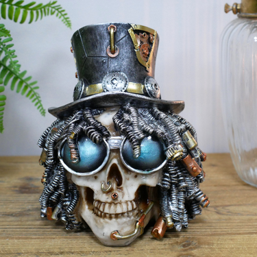 Steampunk Slash Skull