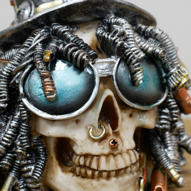 Steampunk Slash Skull