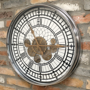 Clock With Cogs