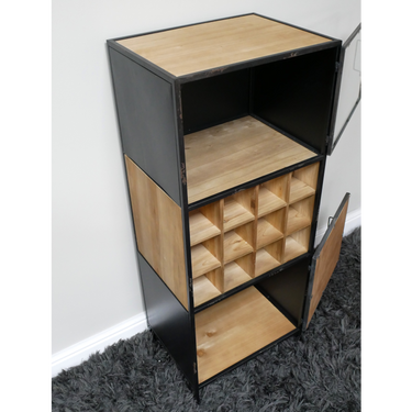 Glass Door Wine Cabinet