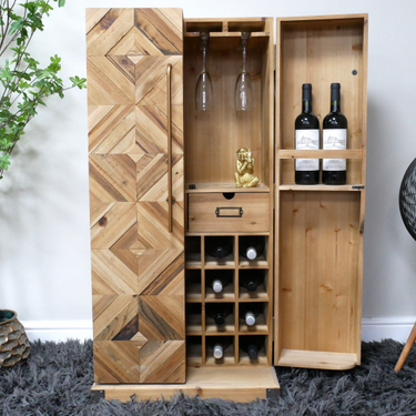 2 Door Wine Cabinet