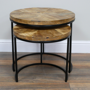 Set Of 2 Nesting Side Tables