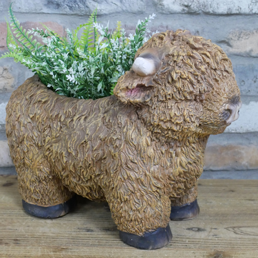 Highland Cow Planter