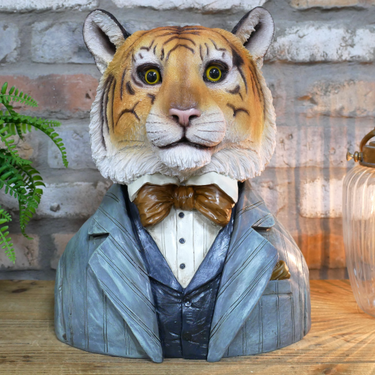 Large Tiger Bust