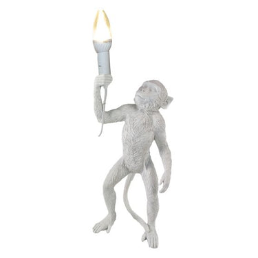 Monkey Holding Candle Table Lamp 40cm