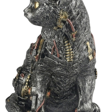 Steampunk Standing Cat 20.0cm