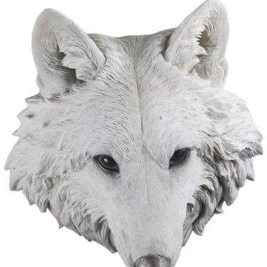 White Wolf Head 46.5cm
