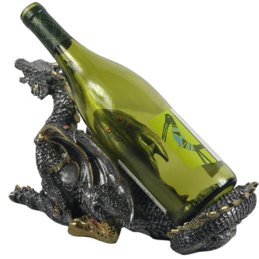 Steampunk Dragon Wine Holder 32cm