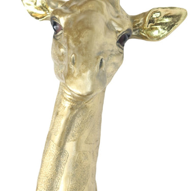 Gold Giraffe Head