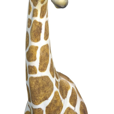 Natural Giraffe Head & Neck Wall