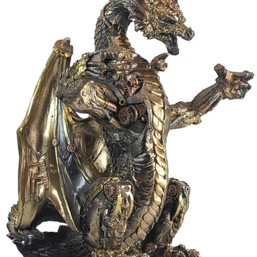 Steampunk Dragon Wine Holder