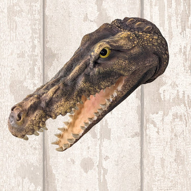 Crocodile Head Wall Art 43cm