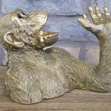 Gold Monkey Bottle Holder