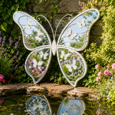 Butterfly Garden Mirror