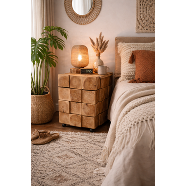Chunky Bedside Cabinet