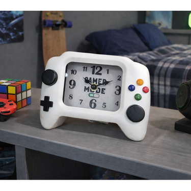 White Gaming Clock