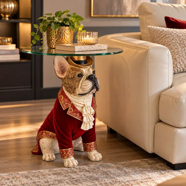 Grand Louis - French Bulldog Side Table