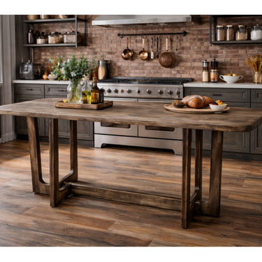 Dining Table - Wooden Top
