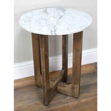 Marble Top Side Table - Small